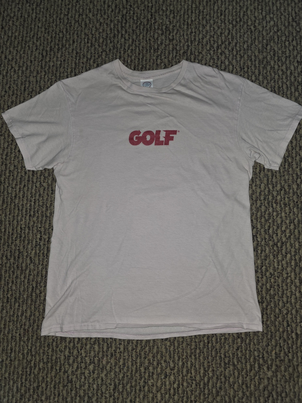Golf Wang Pink Logo Crewneck T-Shirt